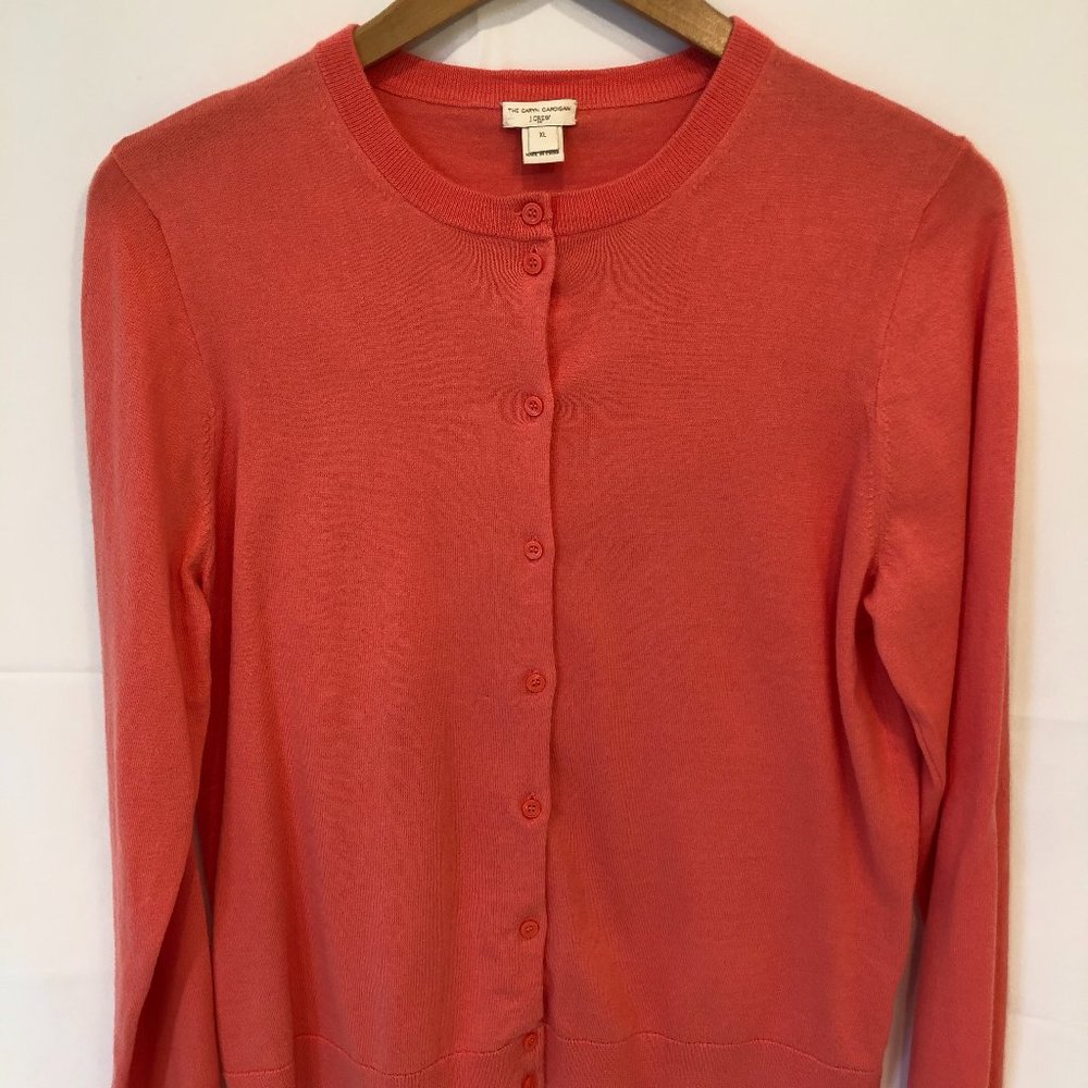 J. Crew Classic cotton cardigan sweater